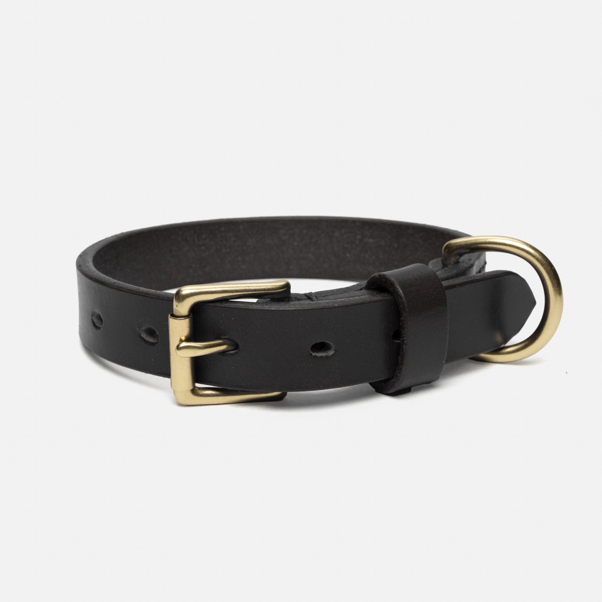 Leather Dog Colar – Black