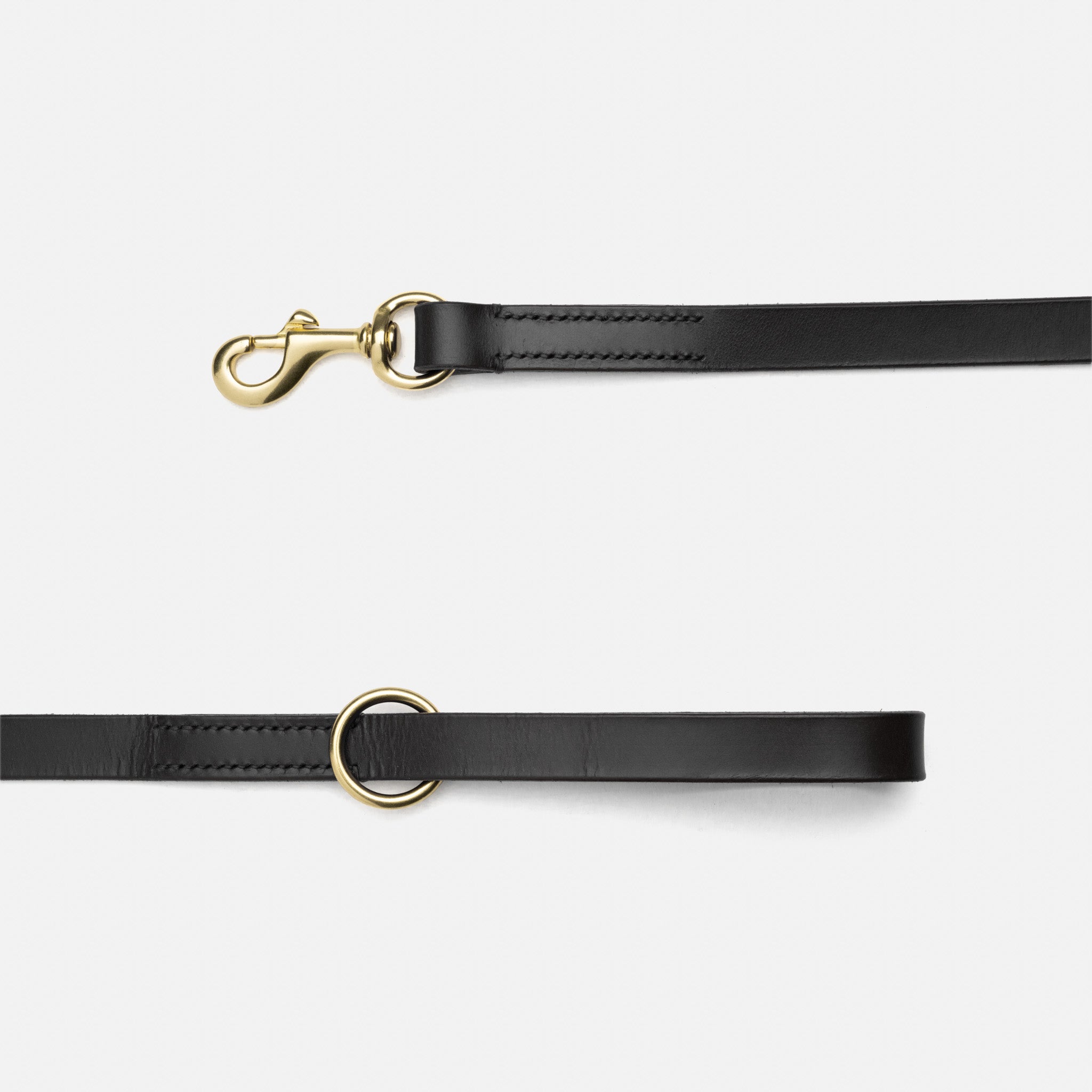 Leather Dog Lead – Black