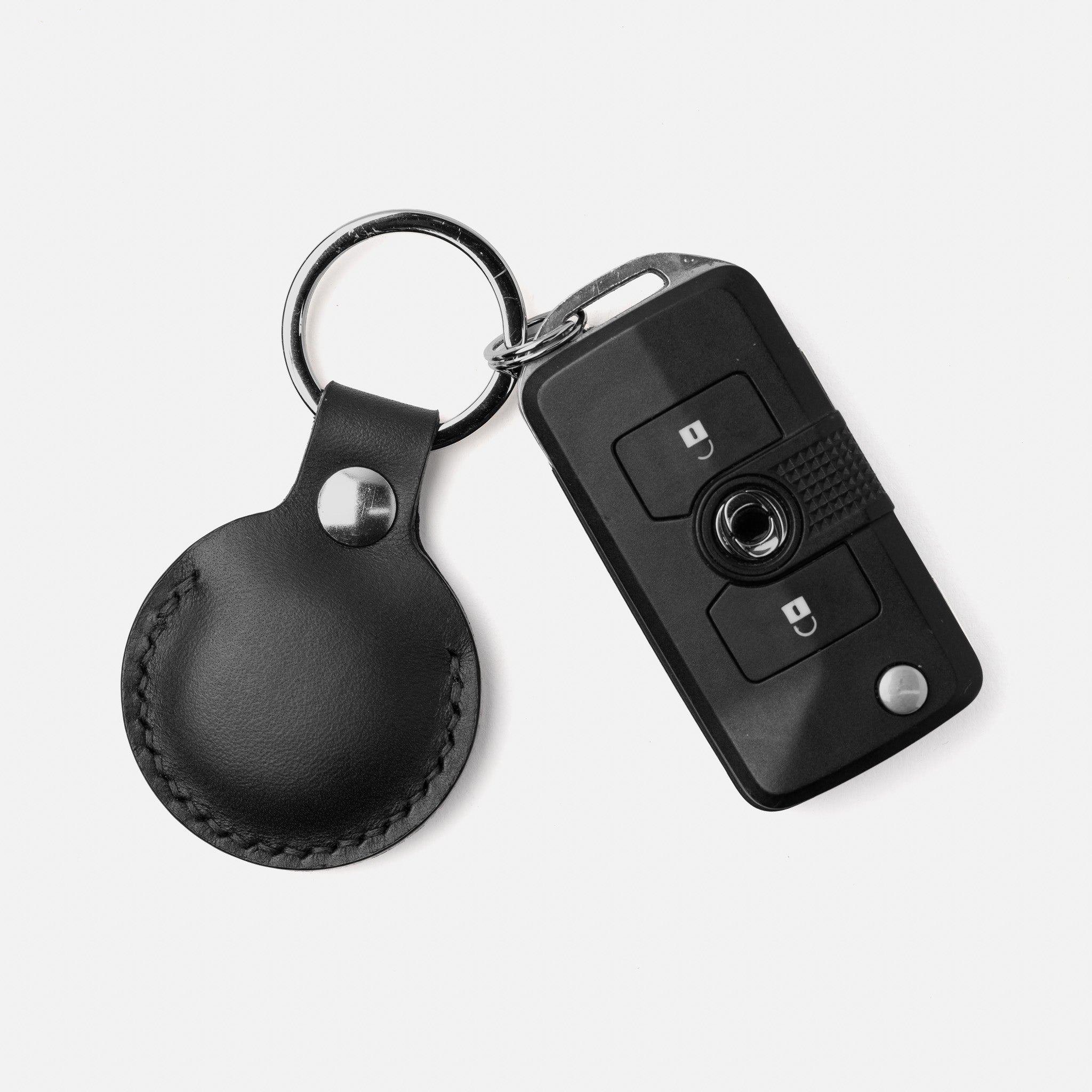 Keyring for AirTag – Black