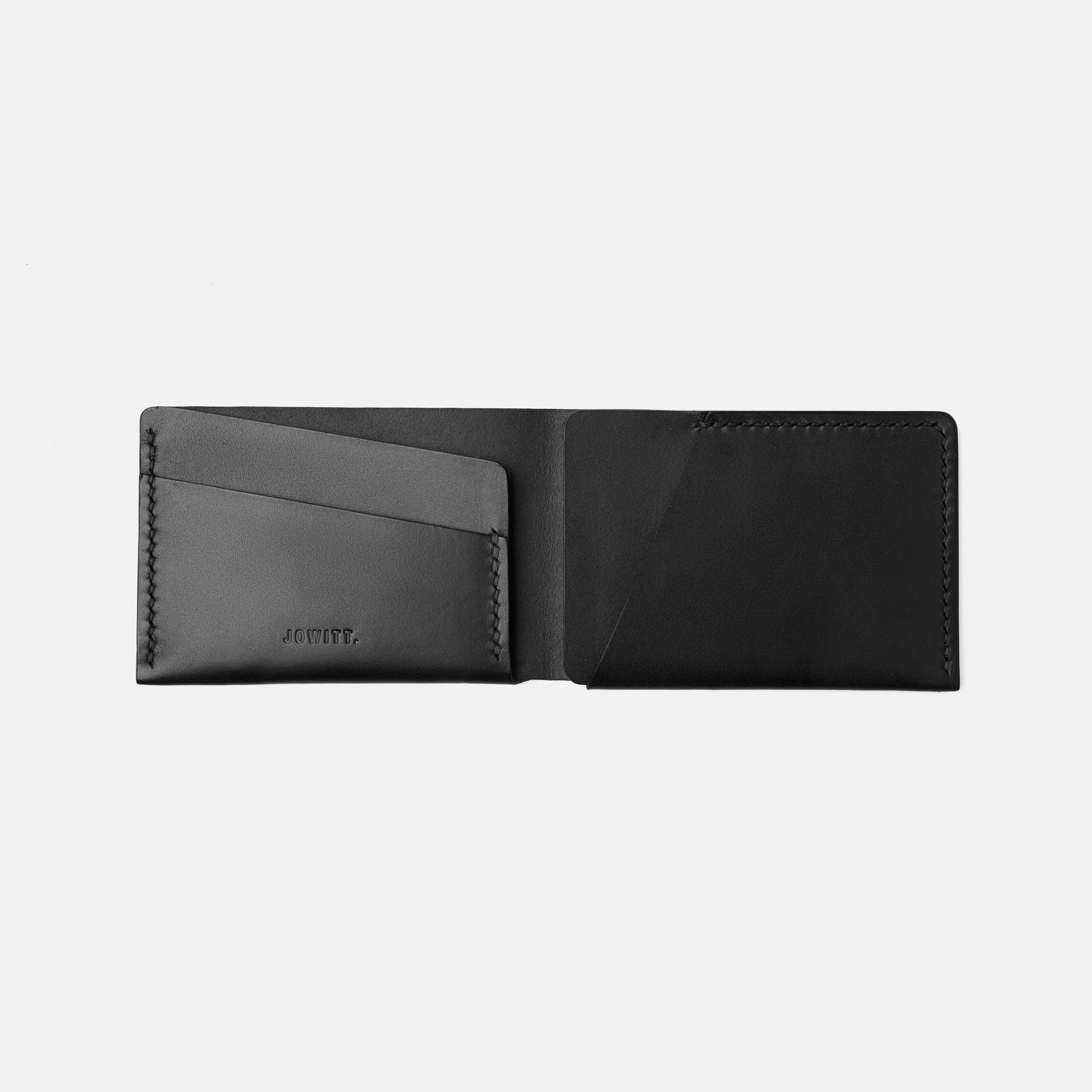 [オリジナル] S1 Bifold wallet 二つ折り　ブラック Bifold 01 – Black – Jowitt